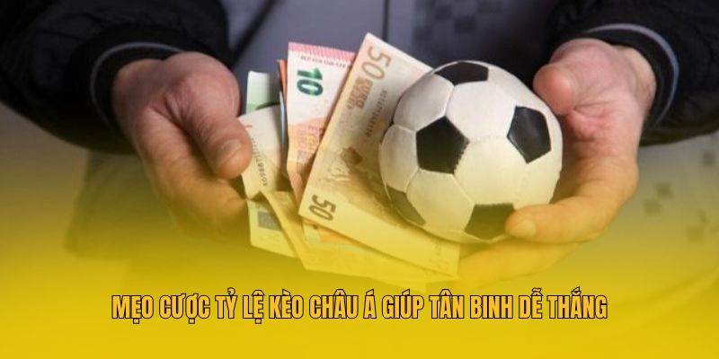 Mẹo cược tỷ lệ kèo châu Á giúp tân binh dễ thắng